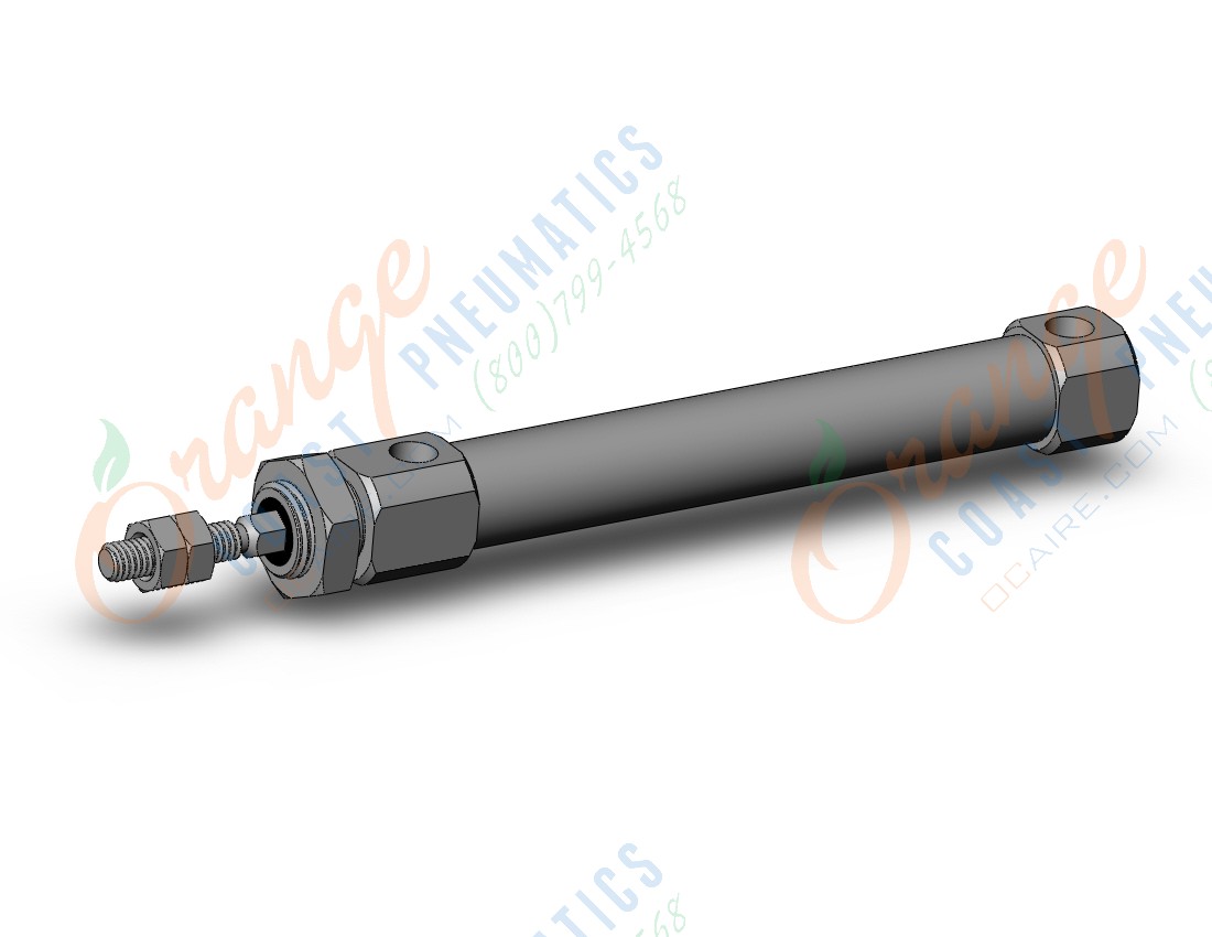SMC CDJ2KB10-45Z-B cyl, round body, non rot, CJ2 ROUND BODY CYLINDER
