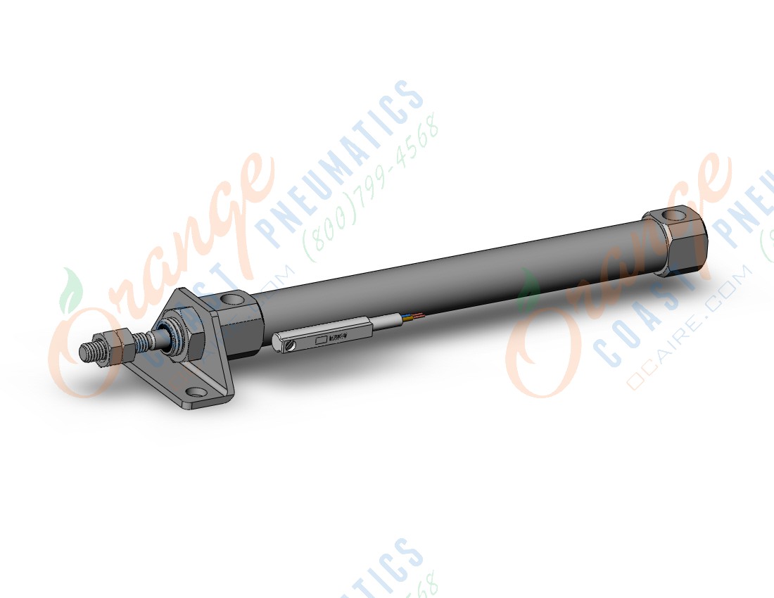 SMC CDJ2YL10-75Z-M9BWS-A cyl, low friction, CJ2 ROUND BODY CYLINDER