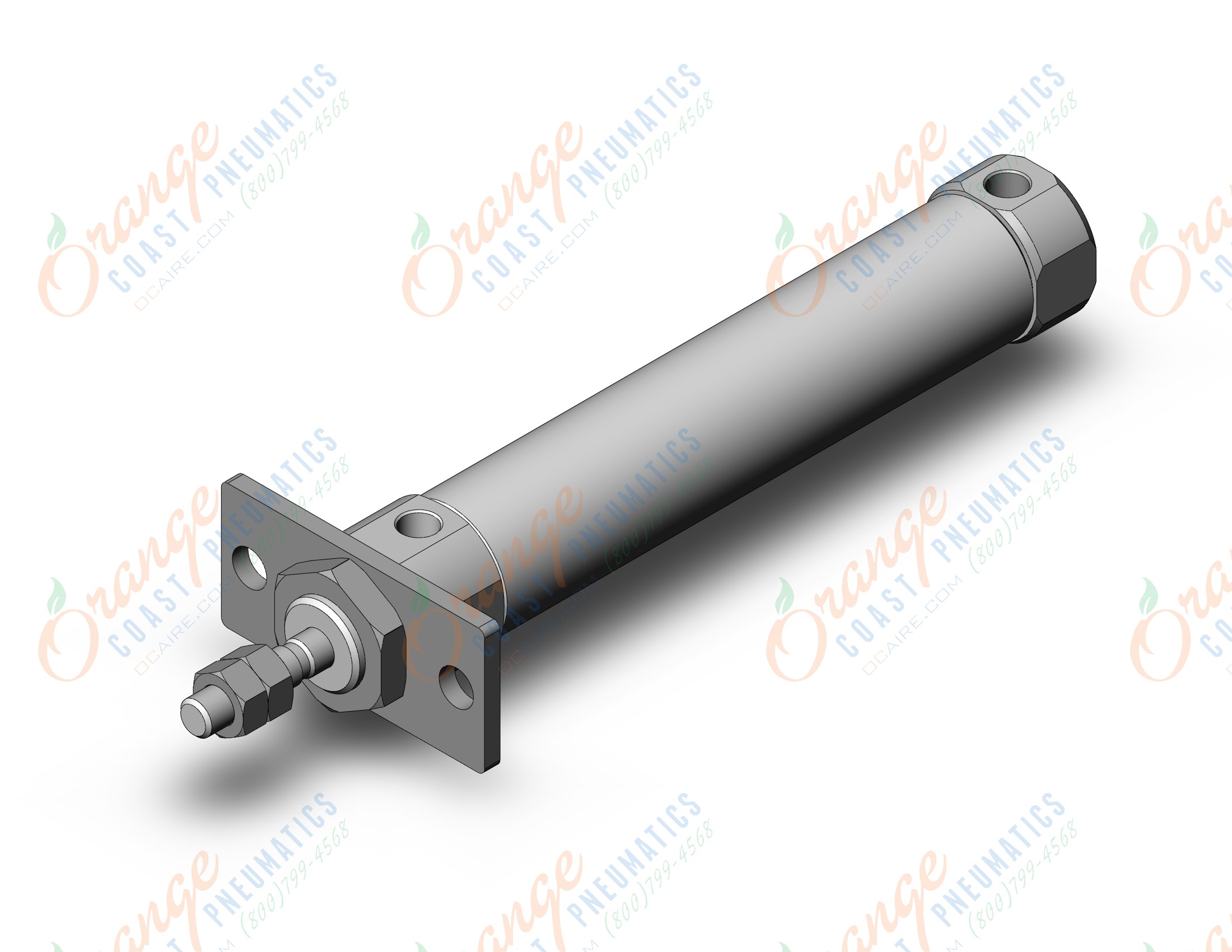 SMC CDJ5F16SV-60-B cyl, stainless steel, band mt, CJ5 STAINLESS STEEL CYLINDER