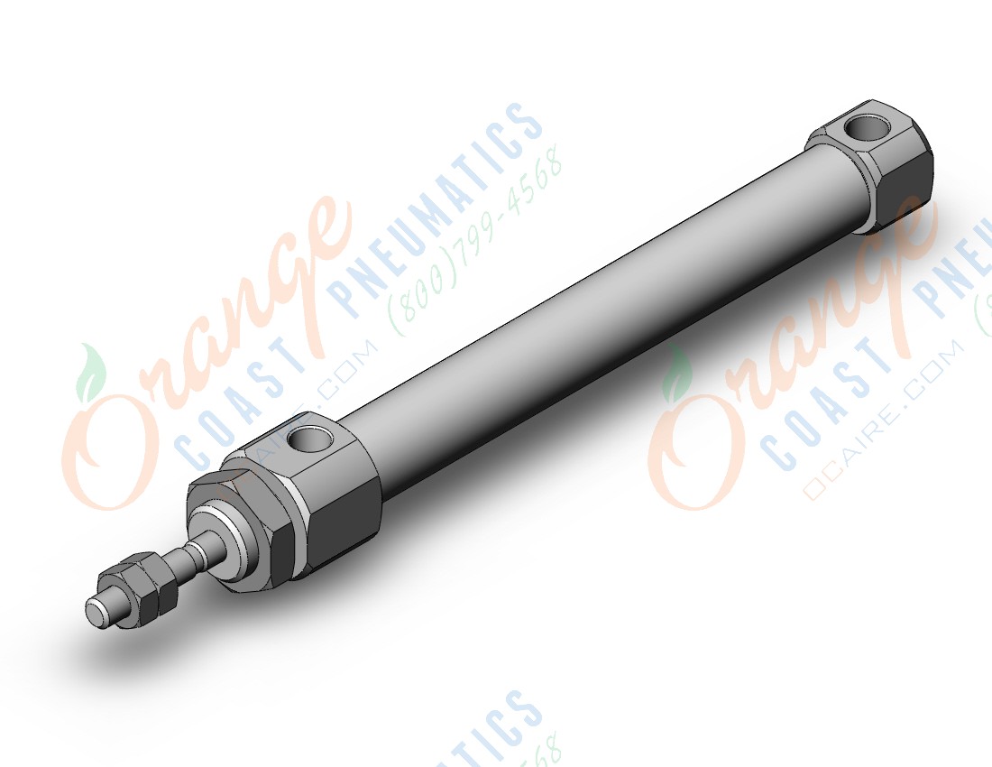 SMC CJ5B10SV-60 cyl, stainless steel, CJ5 STAINLESS STEEL CYLINDER
