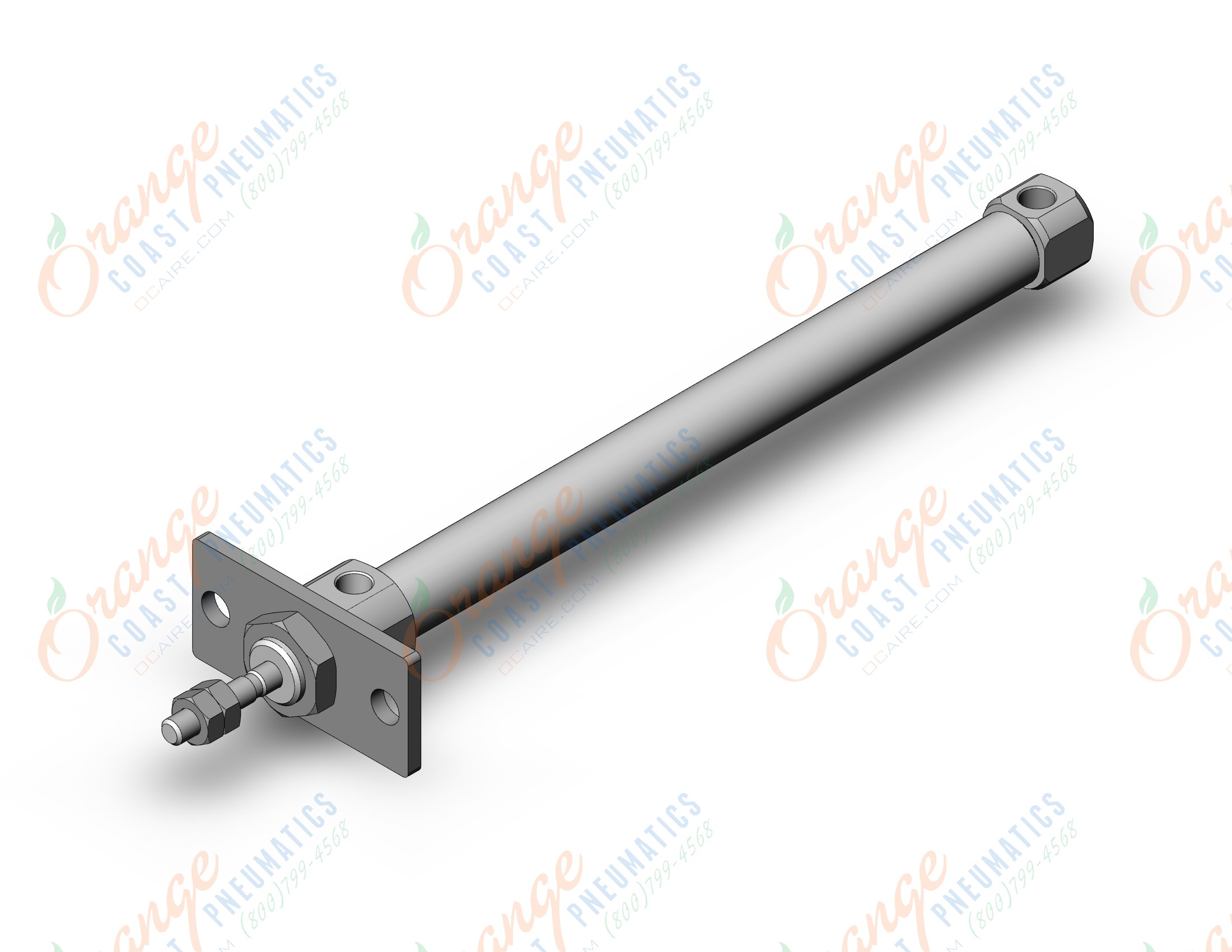 SMC CJ5F10SV-100 cyl, stainless steel, CJ5 STAINLESS STEEL CYLINDER