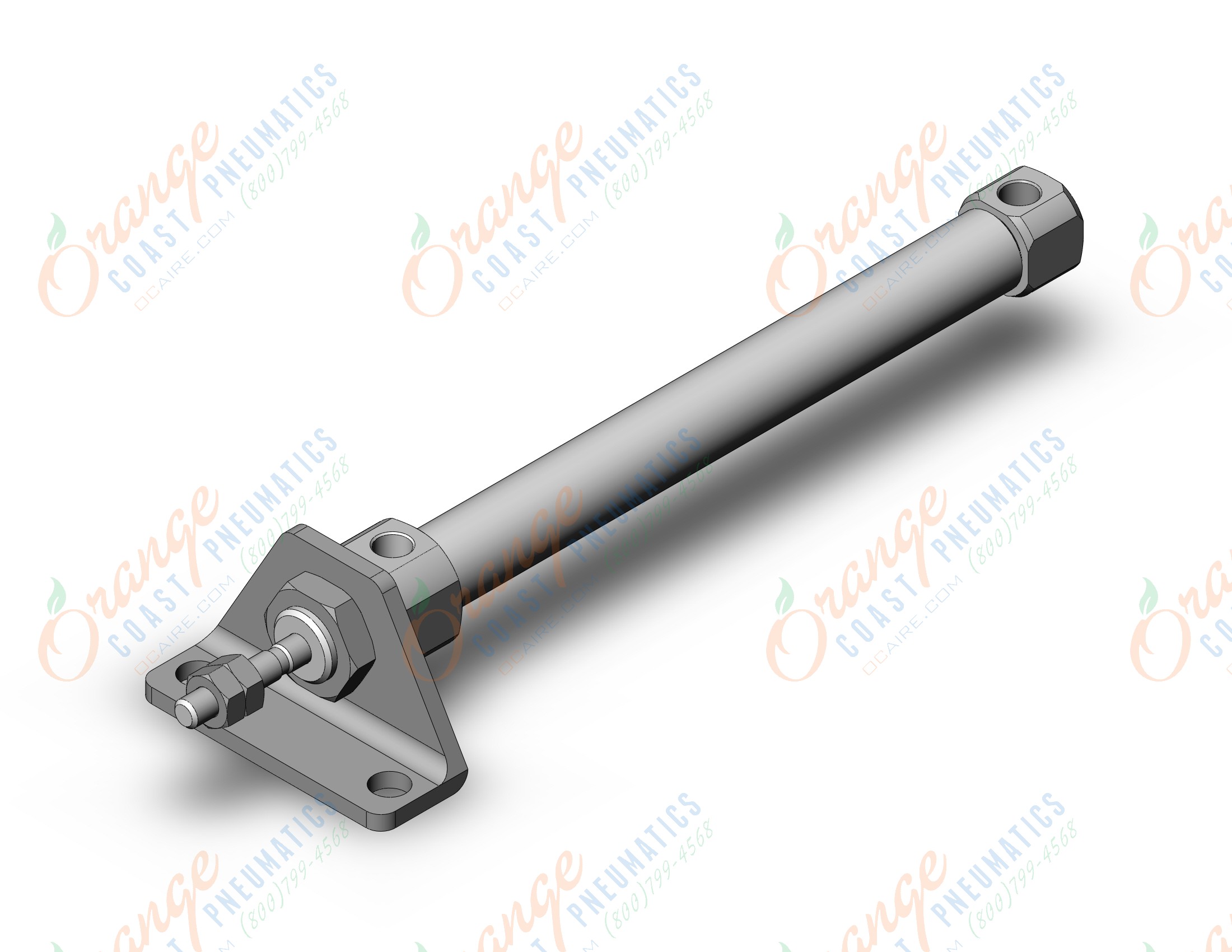SMC CJ5L10SV-75 cyl, stainless steel, CJ5 STAINLESS STEEL CYLINDER