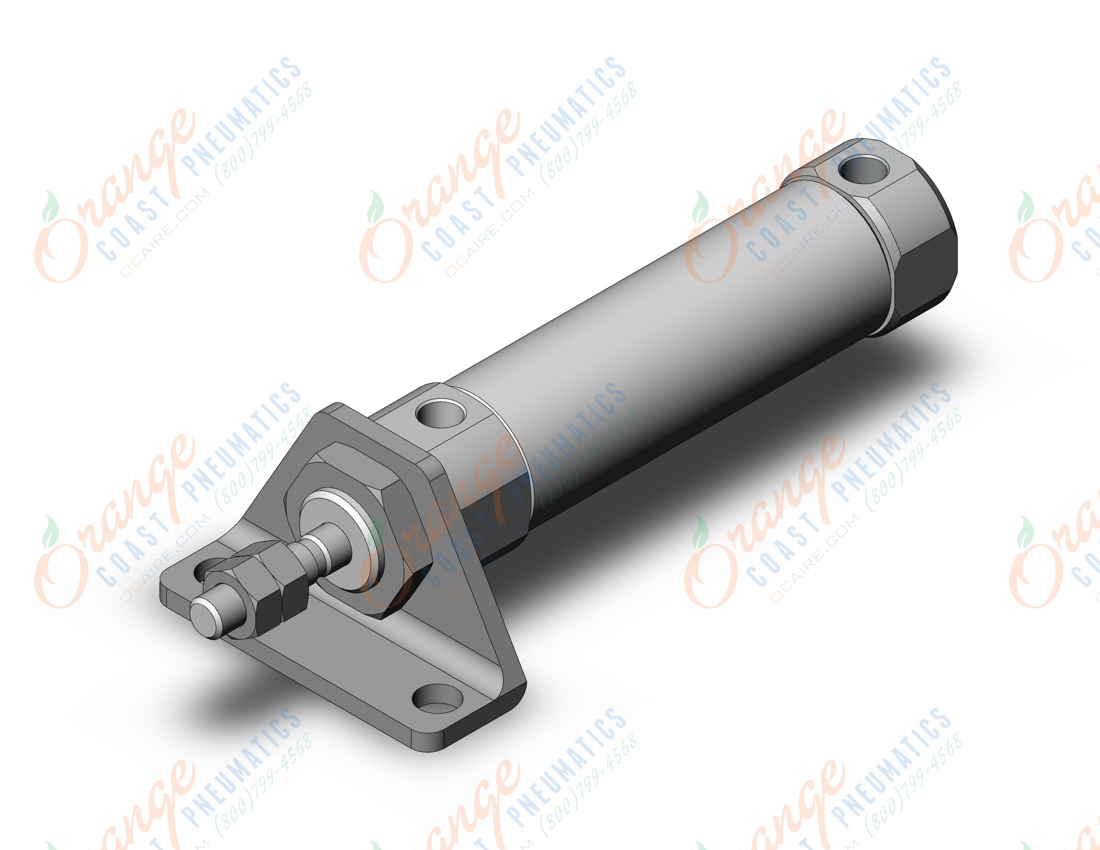 SMC CJ5L16SR-30 cyl, stainless steel, CJ5 STAINLESS STEEL CYLINDER
