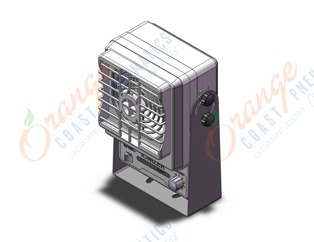 SMC IZF21-P-QBYU fan type ionizer, IZS/IZF IONIZER
