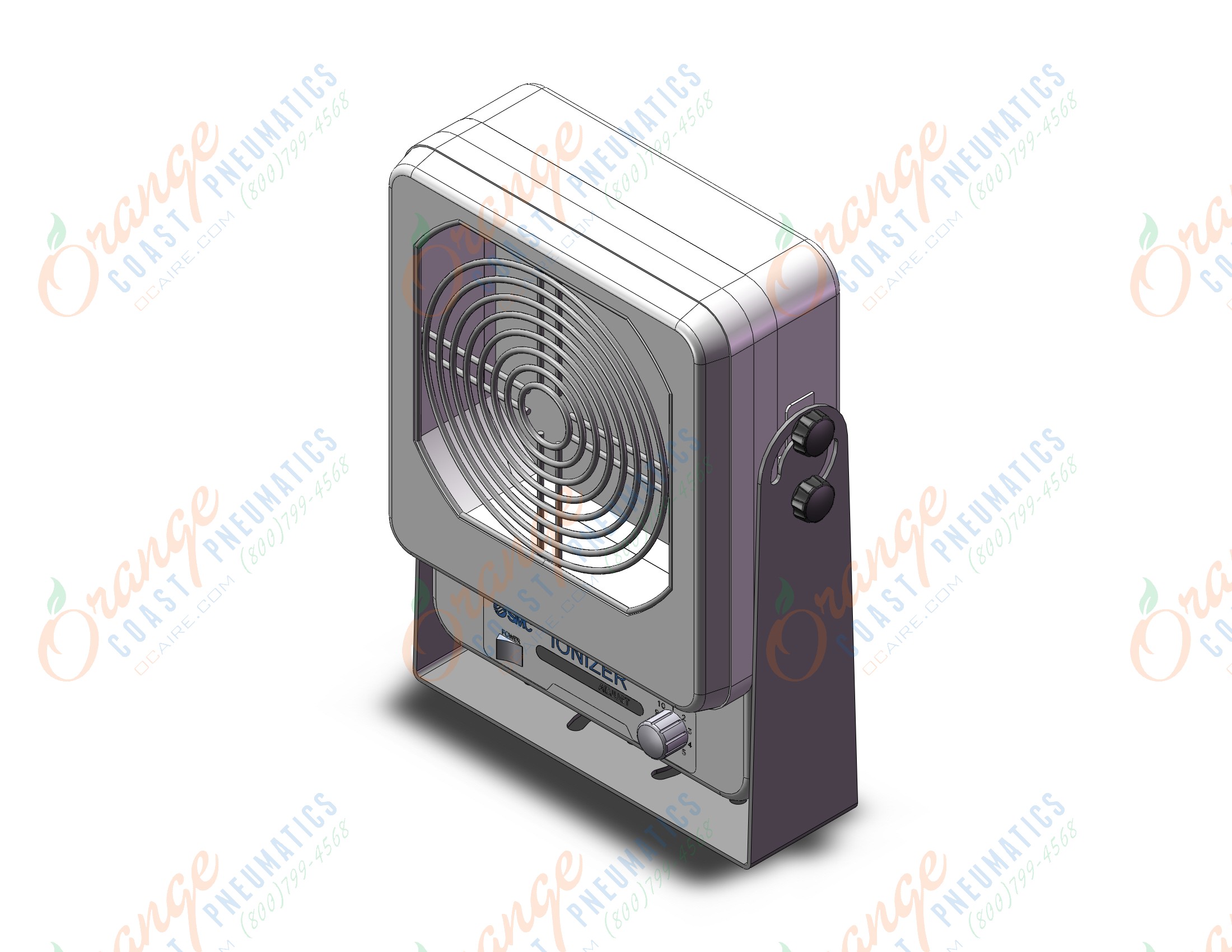 SMC IZF31-P-QBS fan type ionizer, IZS/IZF IONIZER