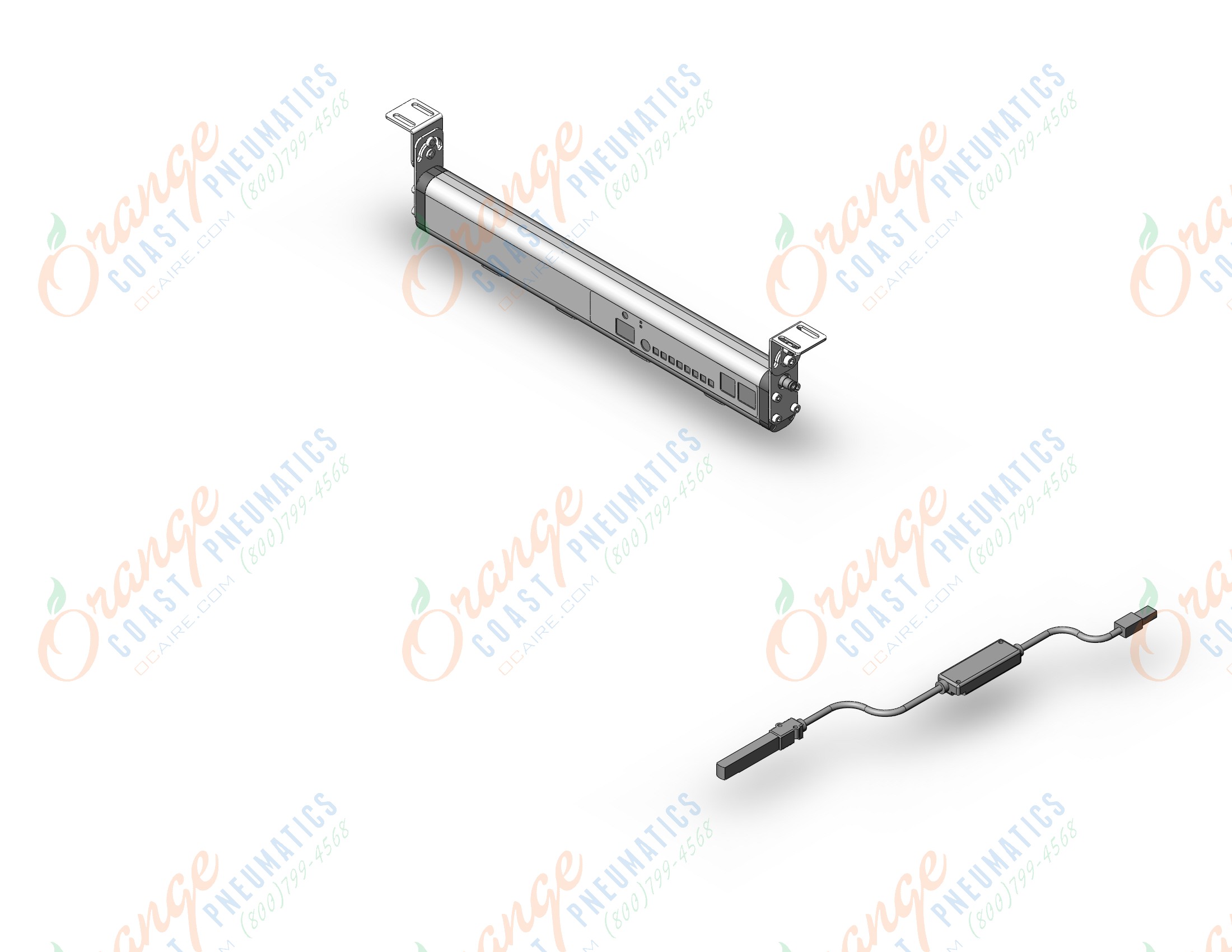 SMC IZS31-380SPZ-BF-X14 bar type ionizer, pnp type, IONIZER, BAR TYPE, IZS30,31,40,41,42