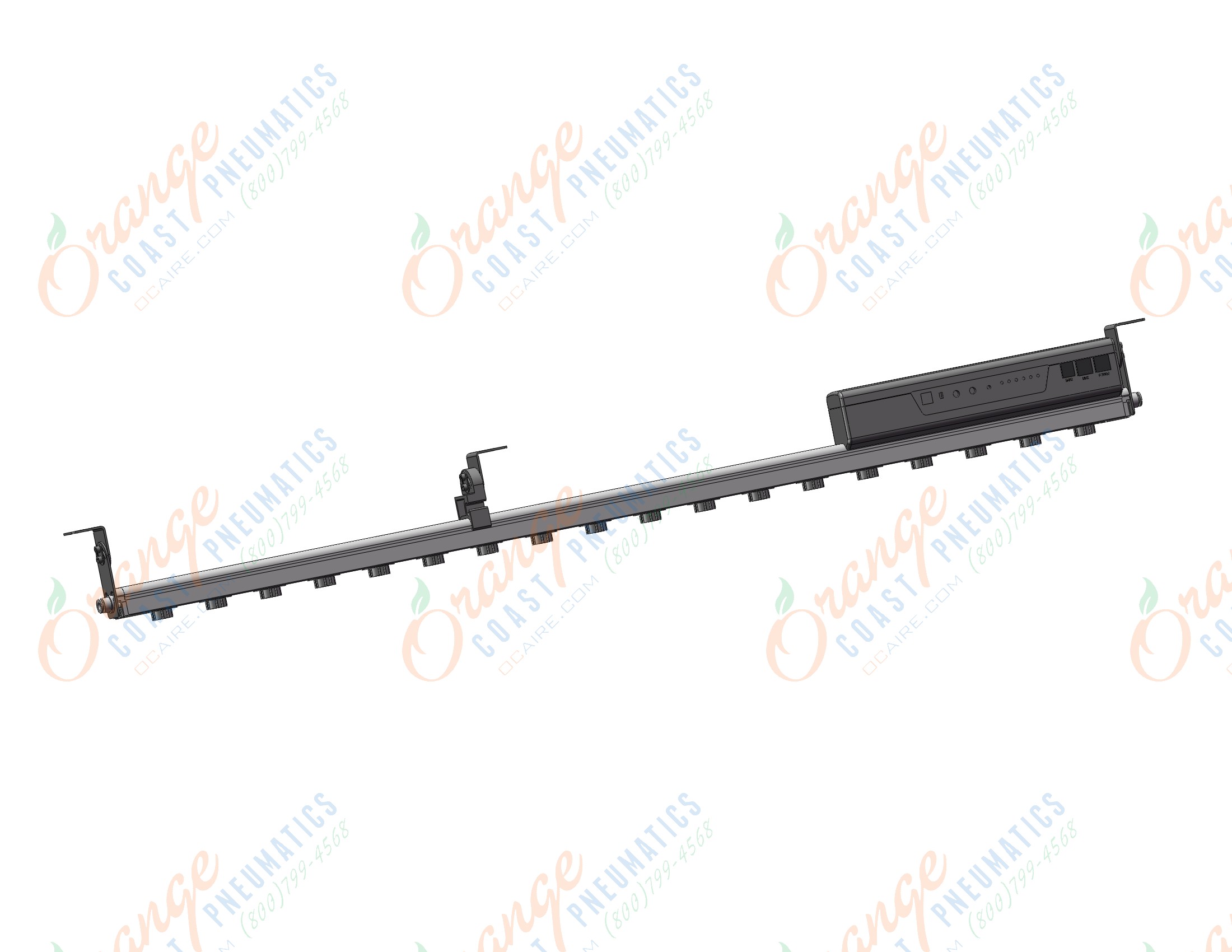 SMC IZS41-1120N-08BF bar type ionizer, npn type, IZS/IZF IONIZER