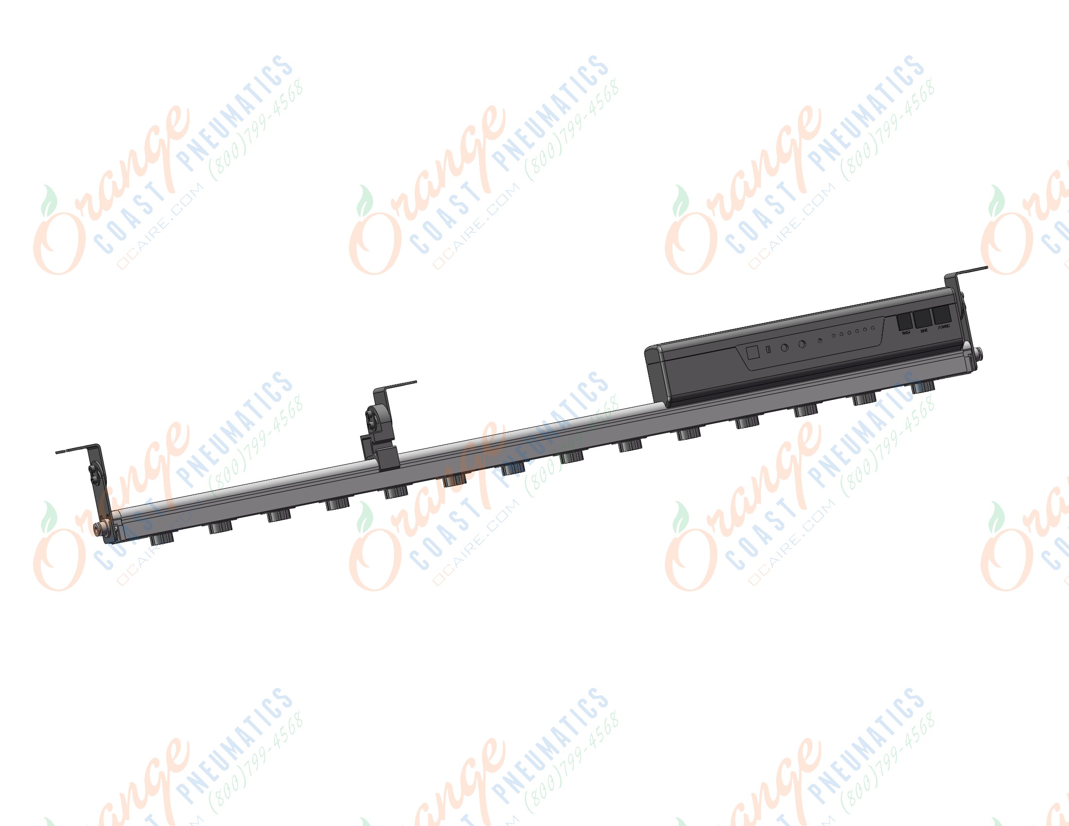 SMC IZS41-880PN-06B-X10 bar type ionizer, pnp type, IZS/IZF IONIZER