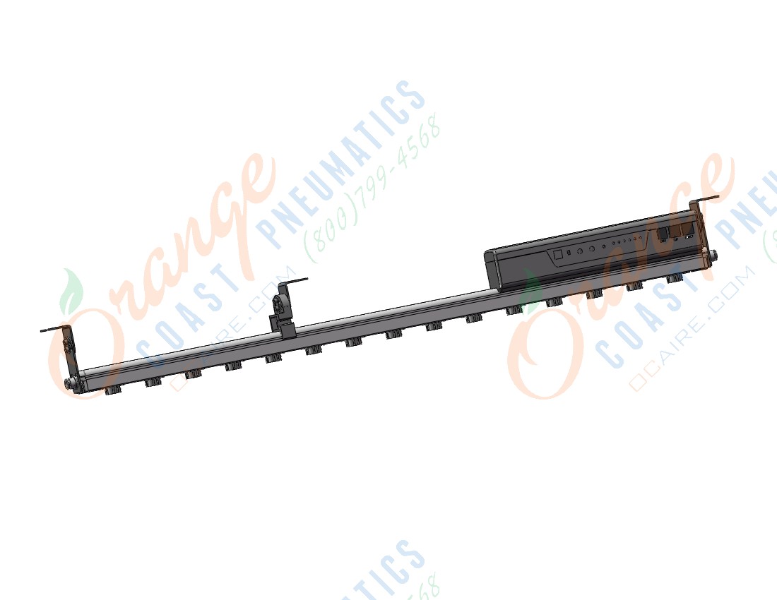 SMC IZS41-940P-08B-X10 bar type ionizer, pnp type, IZS/IZF IONIZER