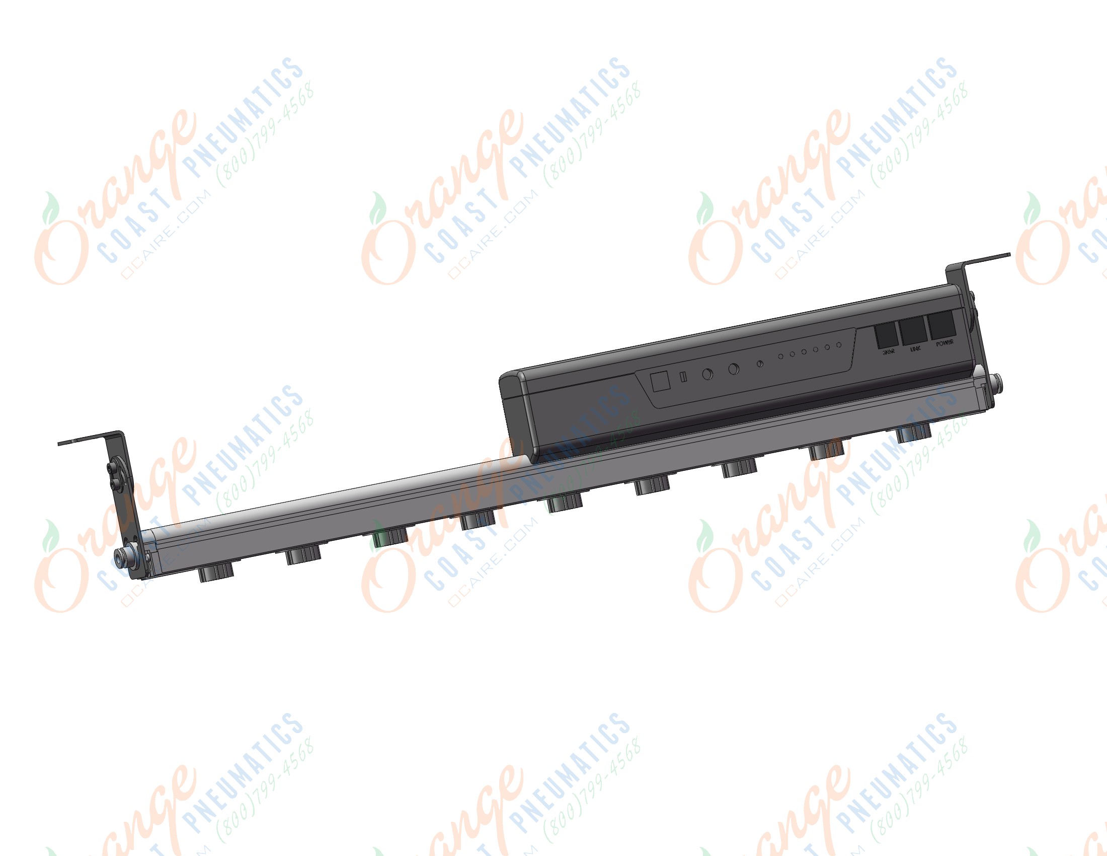 SMC IZS42-580-06B bar type ionizer, npn type, IONIZER, BAR TYPE, IZS30,31,40,41,42