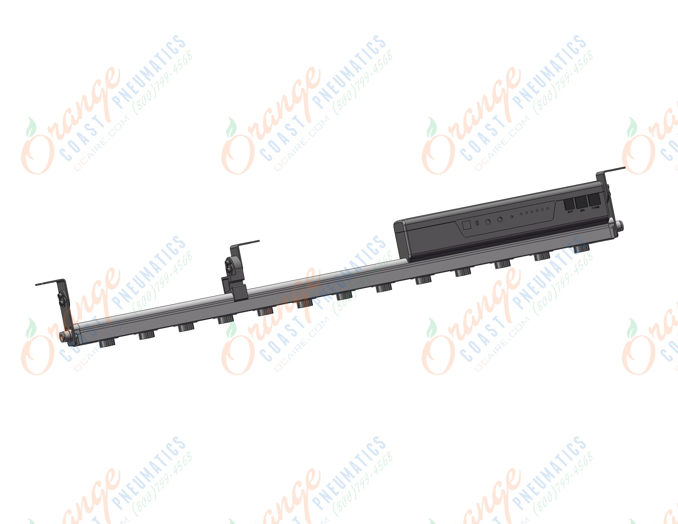 SMC IZS42-820Z-08B bar type ionizer, npn type, IONIZER, BAR TYPE, IZS30,31,40,41,42