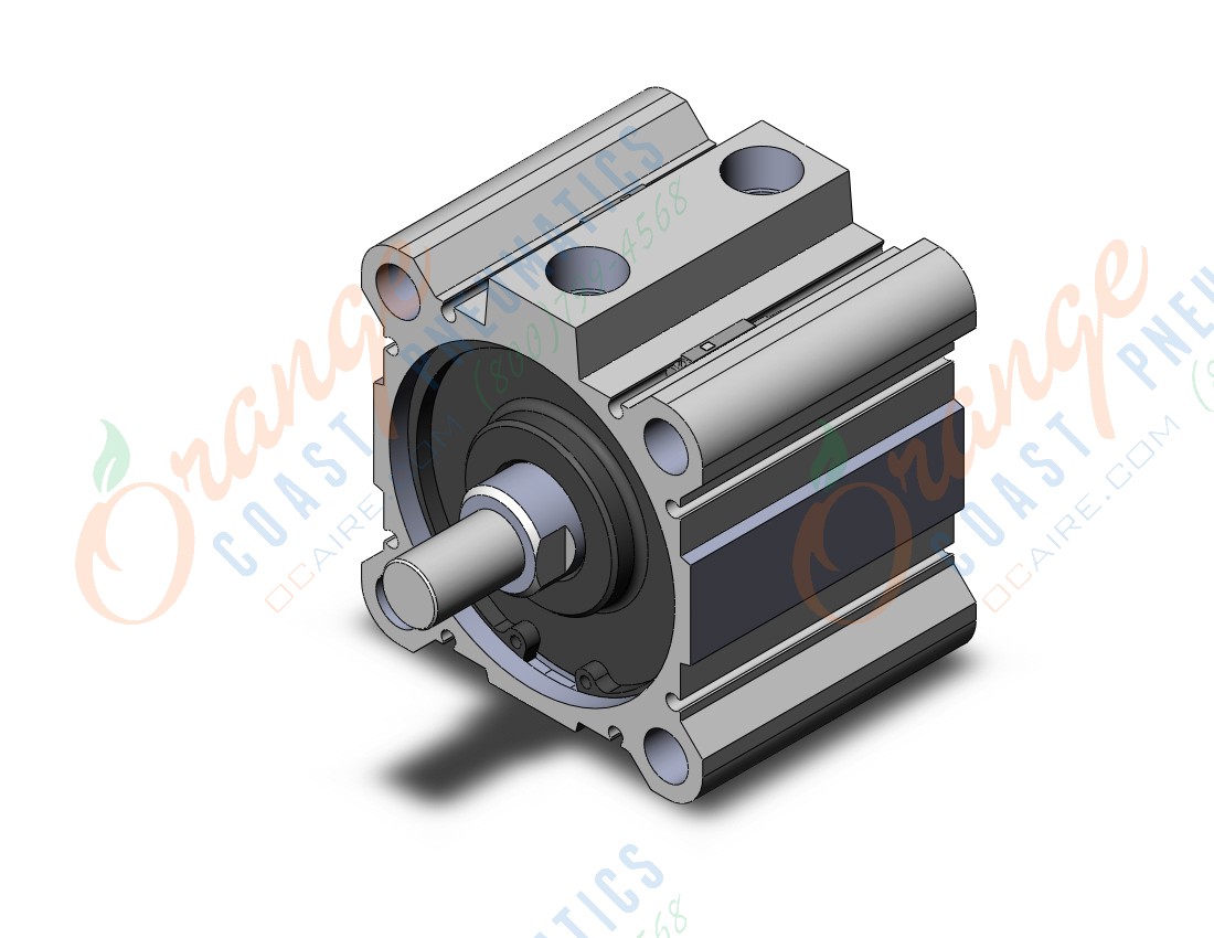 SMC NCDQ2A80-25DMZ-A93L compact cylinder, ncq2-z, COMPACT CYLINDER