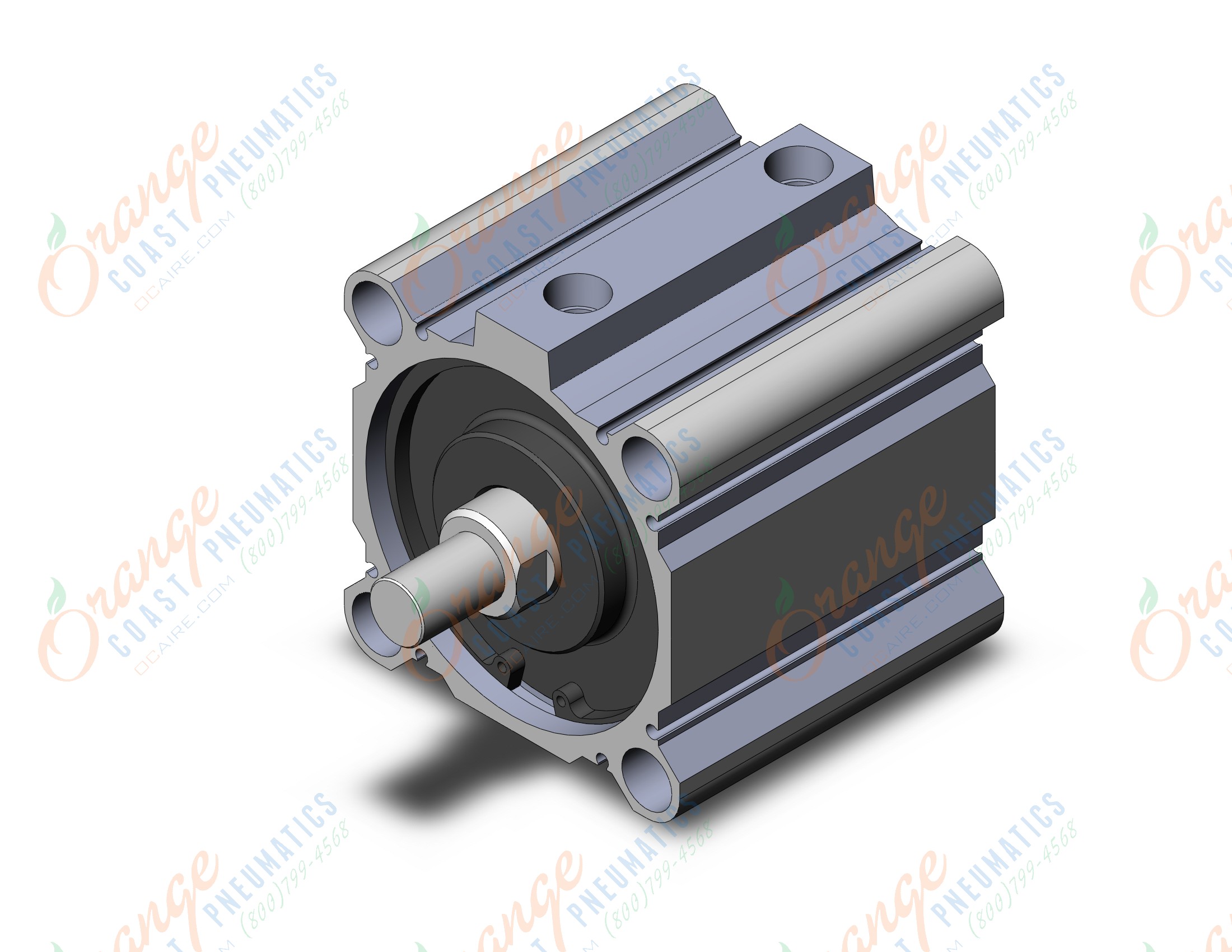 SMC NCDQ2B100-50DCMZ-M9NZ compact cylinder, ncq2-z, COMPACT CYLINDER