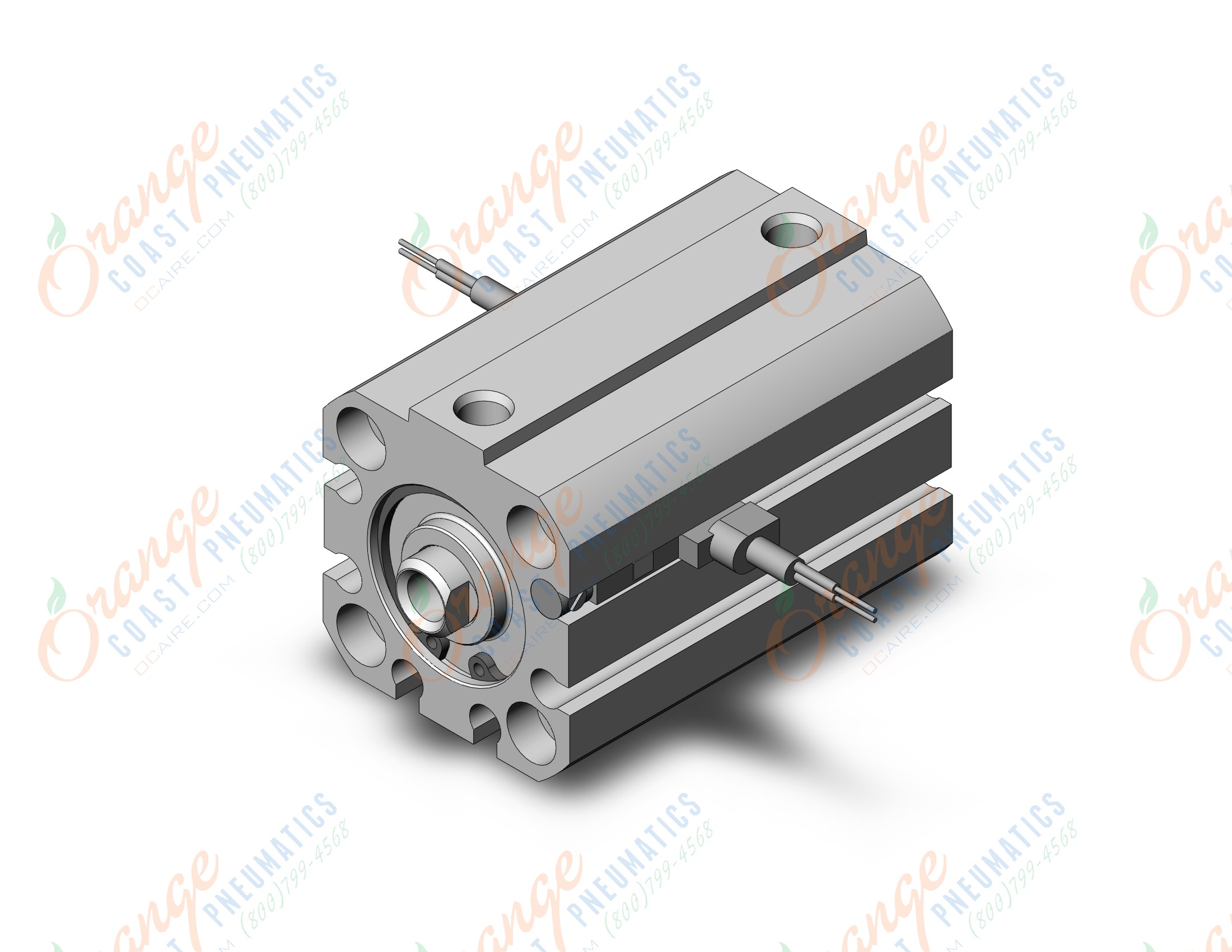 SMC NCDQ8B075-050-A96VL compact cylinder, ncq8, COMPACT CYLINDER