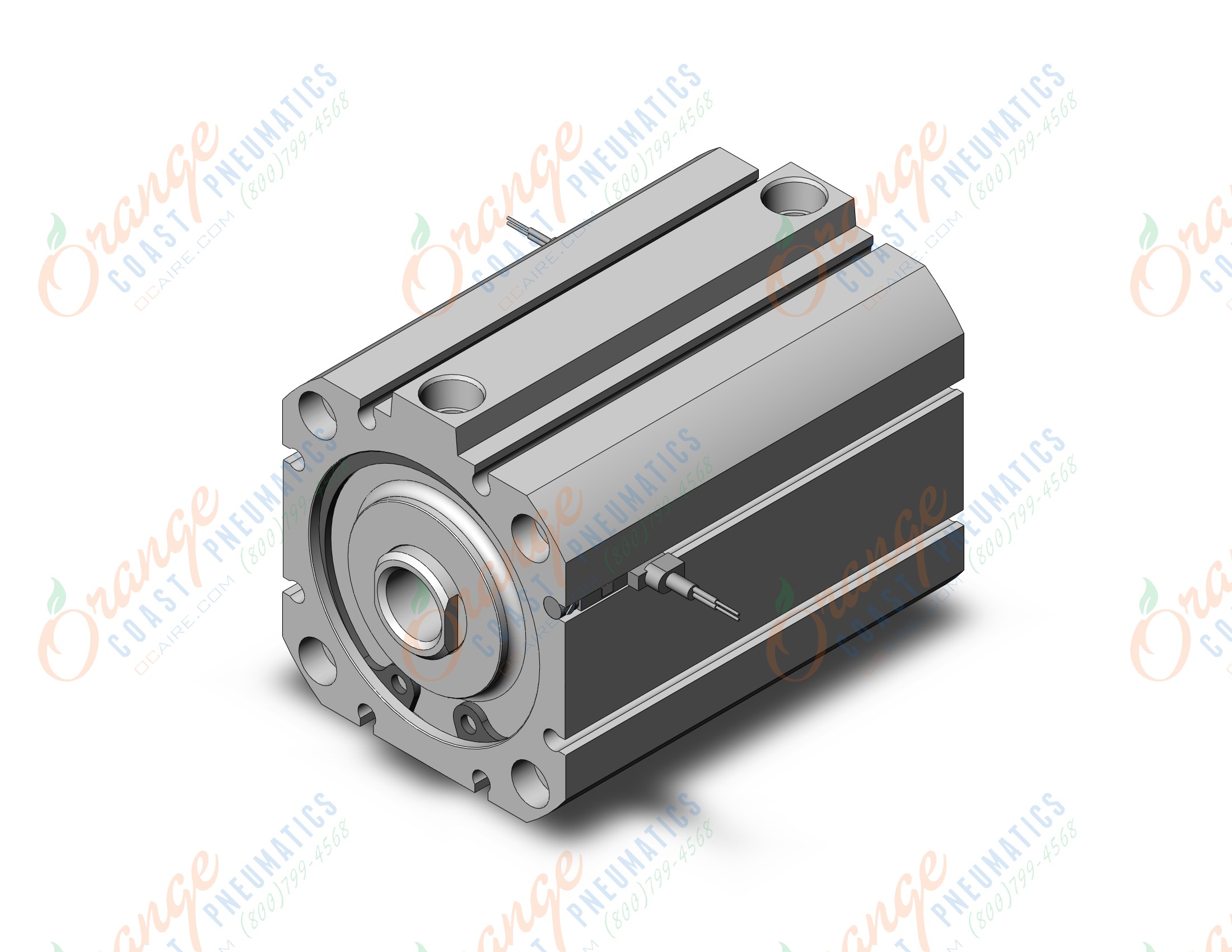 SMC NCDQ8B200-175-A93VL compact cylinder, ncq8, COMPACT CYLINDER