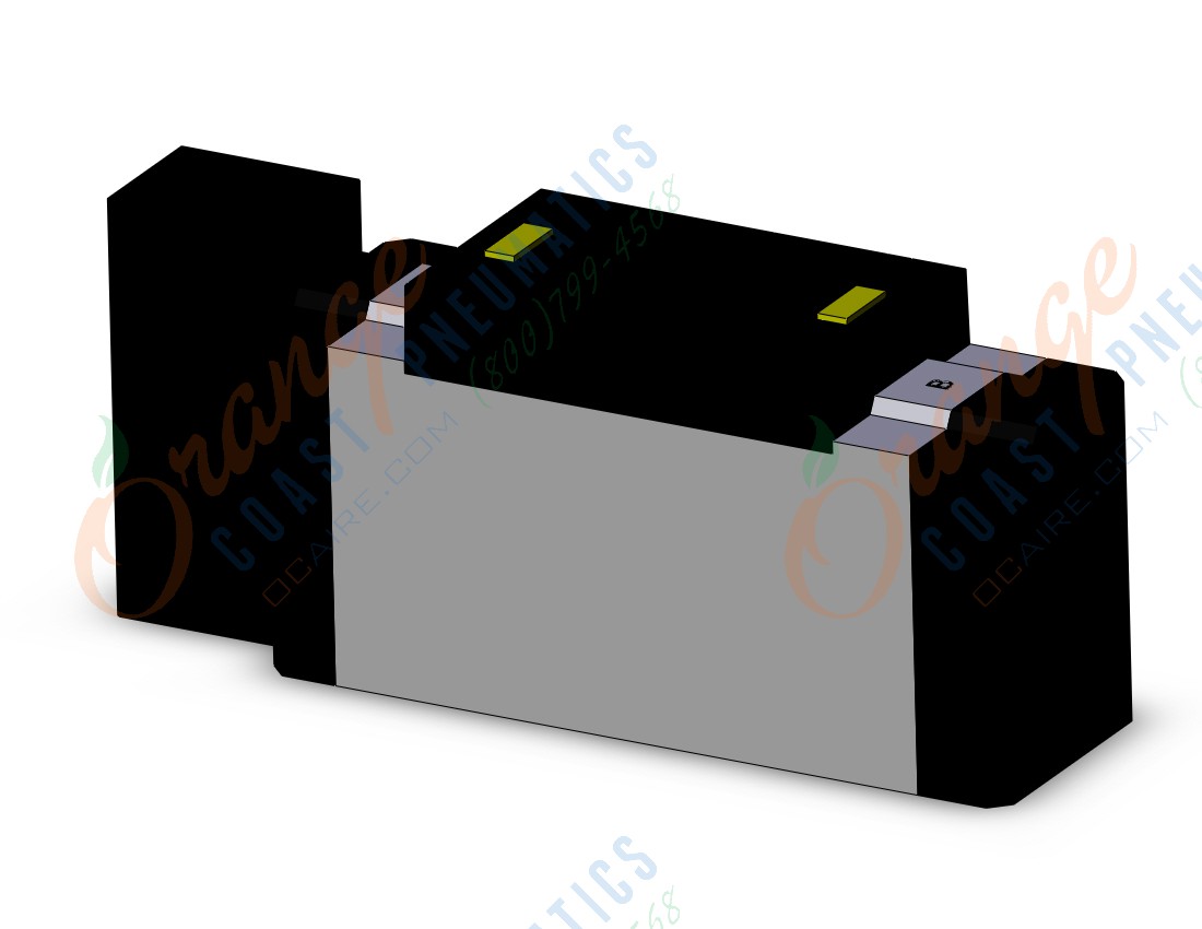 SMC VFR4100-5FZA valve sgl plug-in base mount, VFR4000 SOL VALVE 4/5 PORT