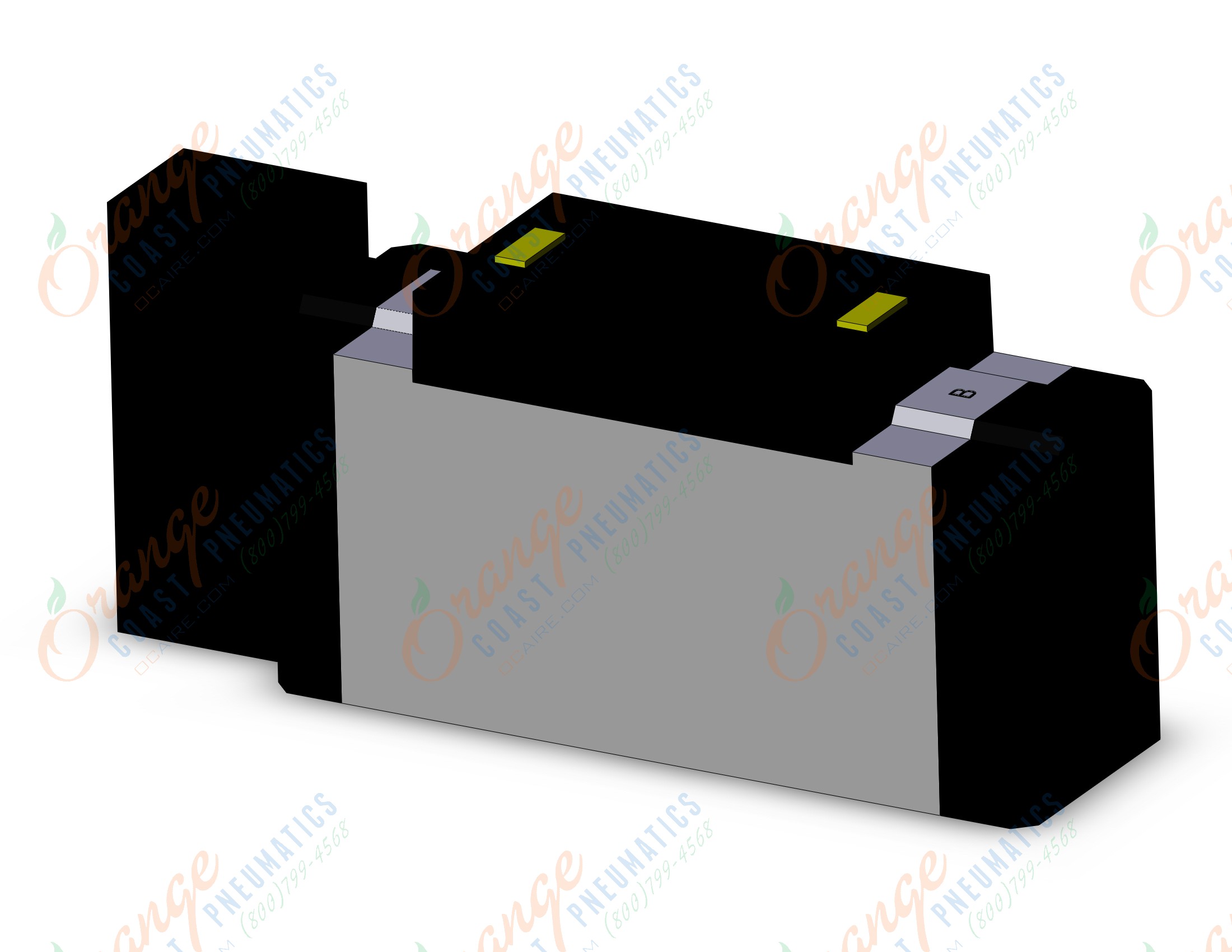 SMC VFR4101-3FZ valve sgl plug-in base mount, VFR4000 SOL VALVE 4/5 PORT