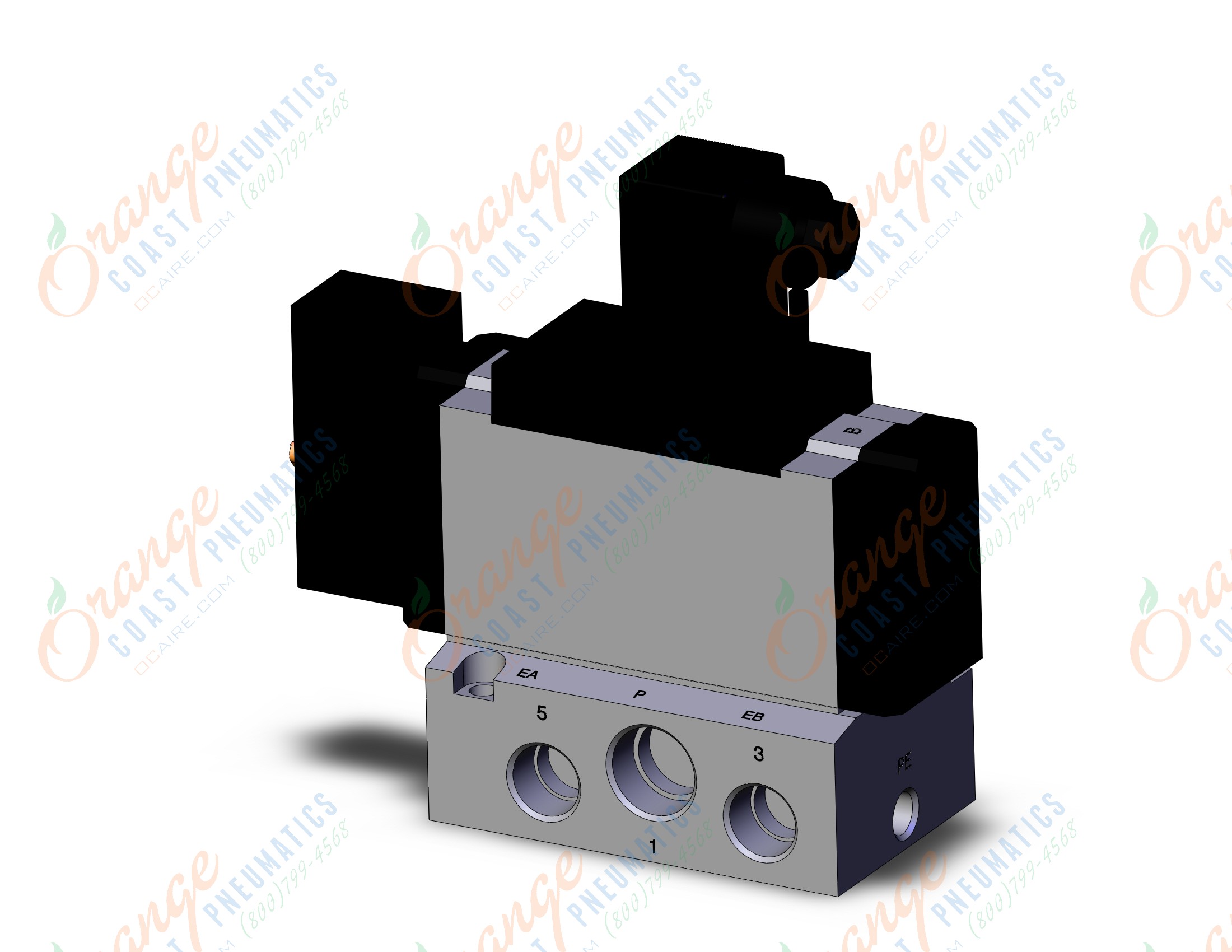 SMC VFR4110-4DC-04 vfr4000 base mt 1/2, VFR4000 SOL VALVE 4/5 PORT
