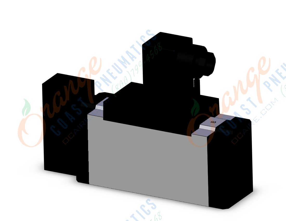 SMC VFR4110-5DZB valve sgl non plugin base mt, VFR4000 SOL VALVE 4/5 PORT