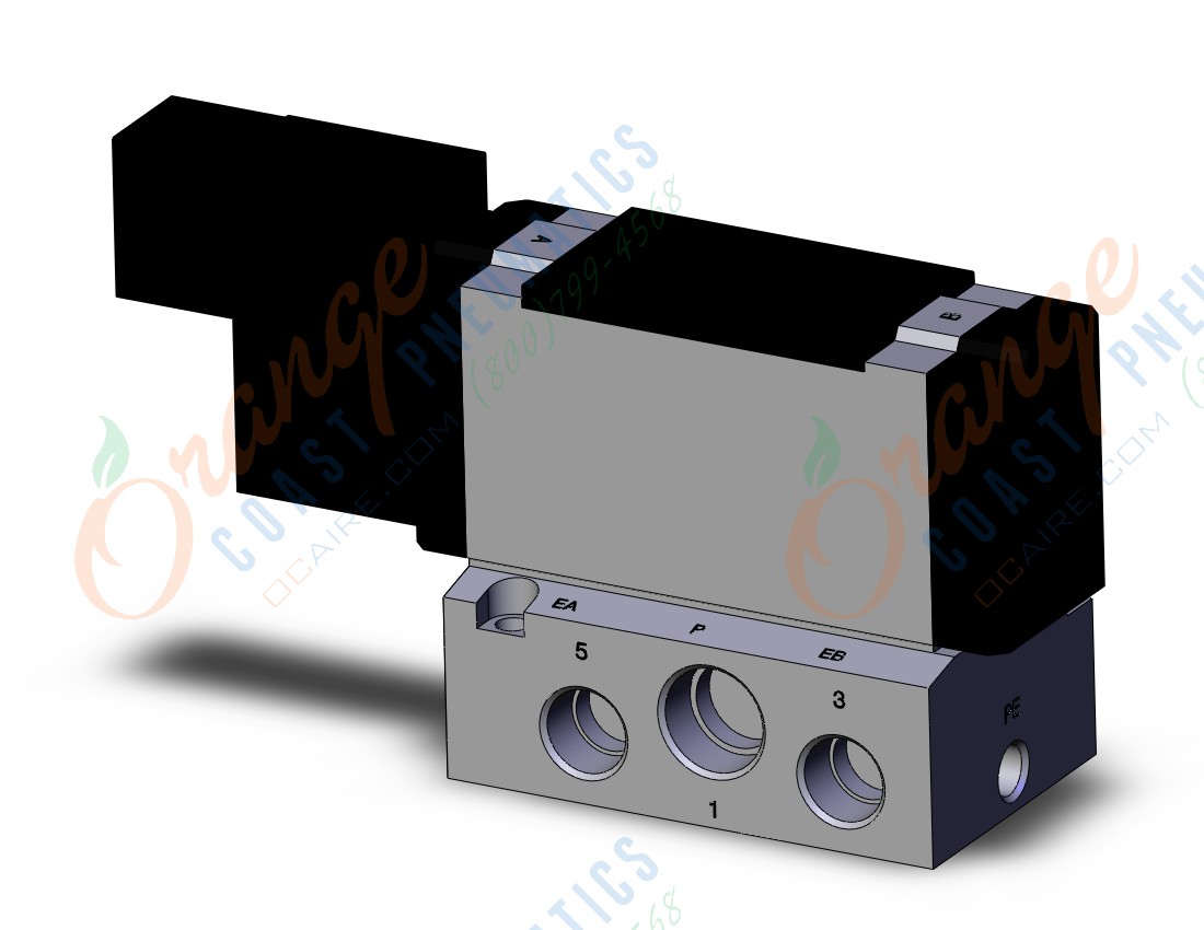 SMC VFR4140-3EZ-03 valve, sol, VFR4000 SOL VALVE 4/5 PORT