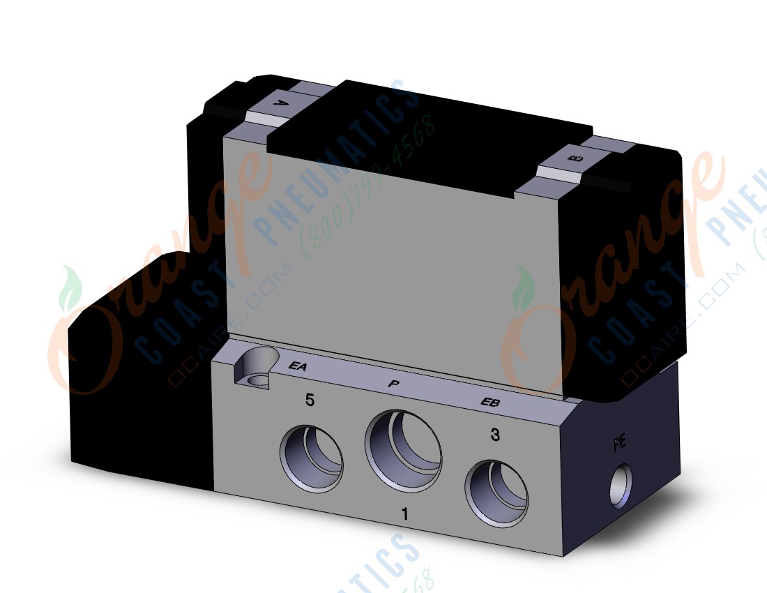 SMC VFR4140-5GSC-04 valve, sol, VFR4000 SOL VALVE 4/5 PORT