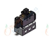 SMC VFR5110-3DZ-06T vfr4000 base mt 1/2, VFR4000 SOL VALVE 4/5 PORT