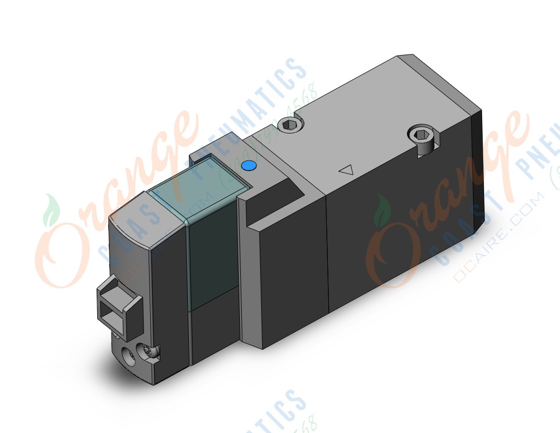 SMC VP344R-5LO1-A vp3/5/7 body pt 1/2, VP3/5/7 SOL VALVE 3-PORT