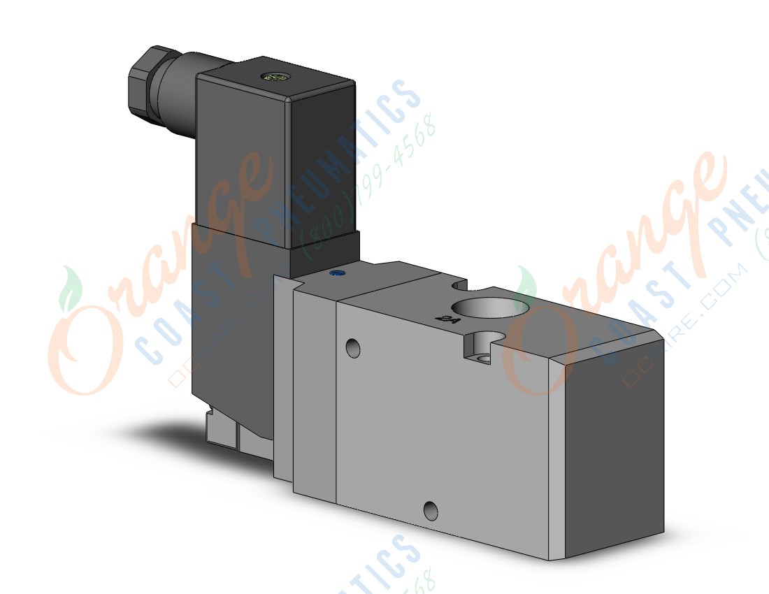 SMC VP542K-5YD1-03FA vp3/5/7 body pt 1/4, VP3/5/7 SOL VALVE 3-PORT