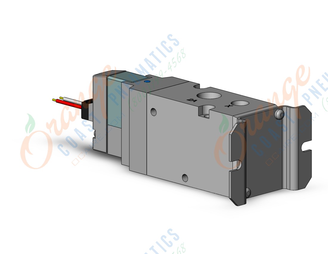 SMC VP542R-5LZ1-02TA-F vp3/5/7 body pt 3/8 npt, VP3/5/7 SOL VALVE 3-PORT