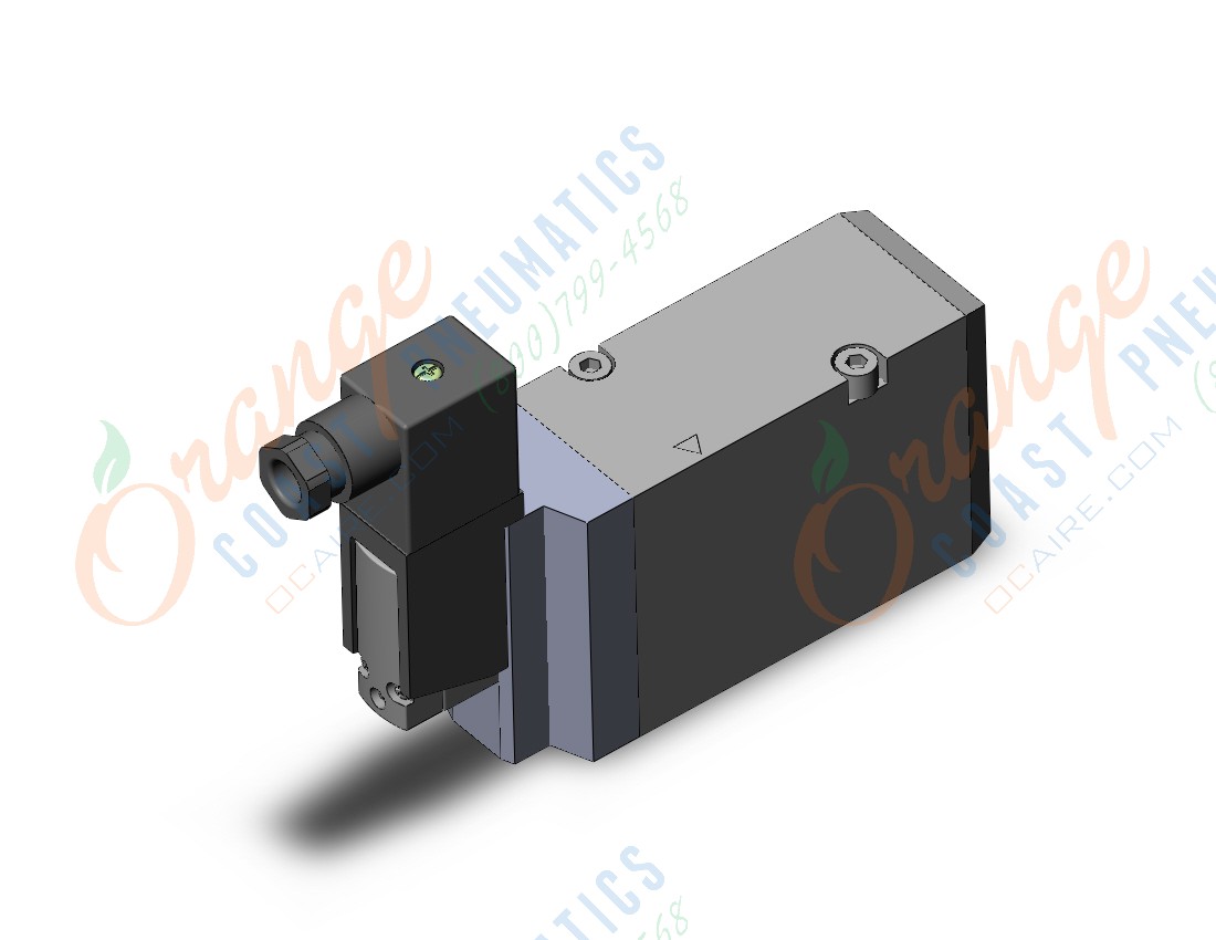 SMC VP744RT-5DZ1-A vp3/5/7 body pt 1/2, VP3/5/7 SOL VALVE 3-PORT