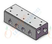 SMC VV3PA5-41-041-03 manifold, VP4 SOL VALVE 4/5 PORT