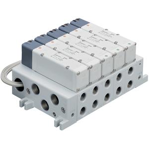 SMC VV5Q51-0304LD1-SB-Q vv5q manifold, 4/5 PORT SOLENOID VALVE